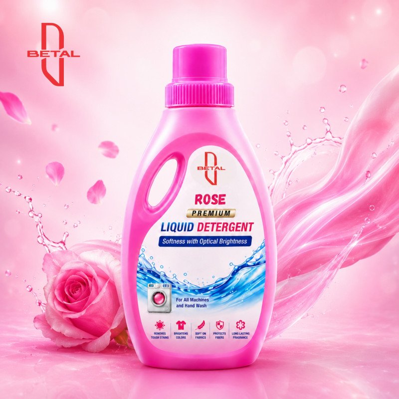 Betal Rose Premium Liquid Detergent-1 Litre