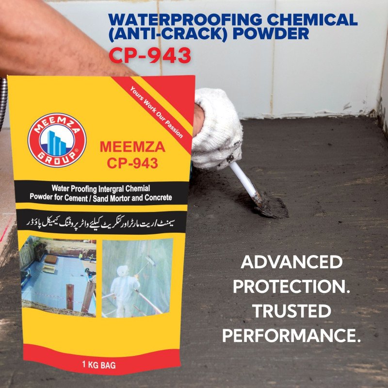 Waterproofing Chemical Anit-Crack (Powder) CP-943 1 KG Pouch